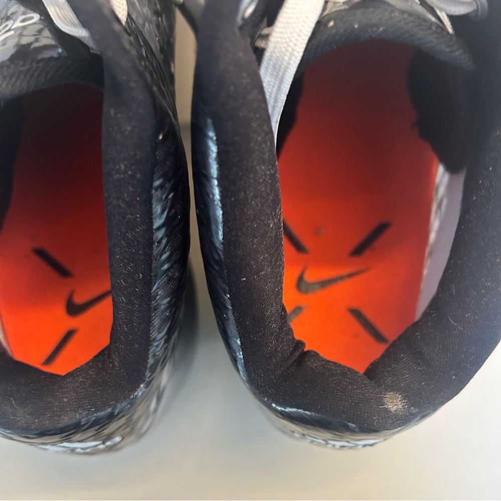 Adidas Adizero 5 star 3.0 MID black and Silver Mens Football Cleats.  Size 15 - Picture 6 of 9